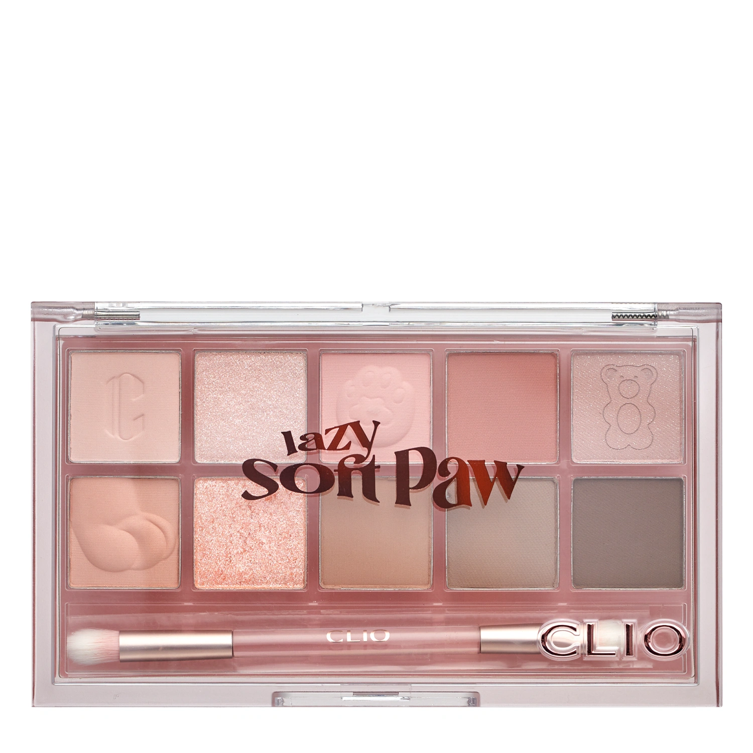 CLIO - Pro Eye Palette - Koshort in Seoul Limited - Палетка теней для век - 020 Lazy Soft Paw - 6g