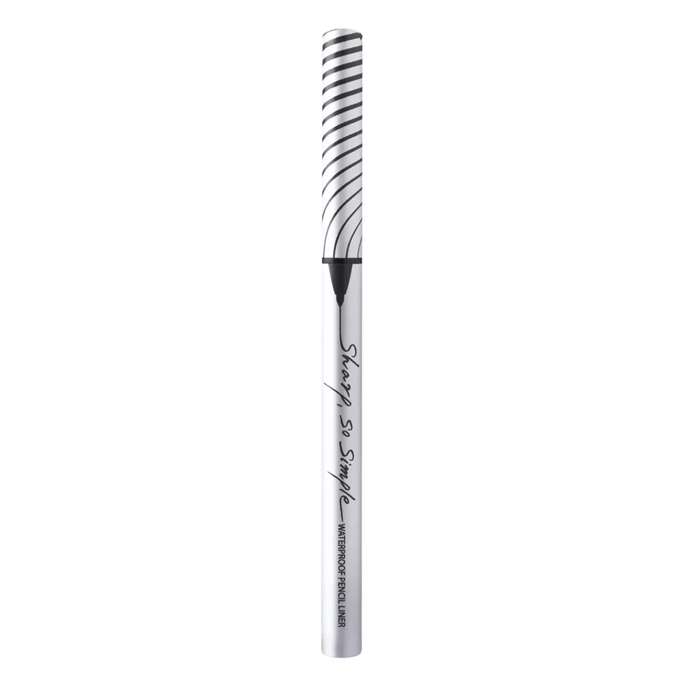 CLIO - Sharp, So Simple Waterproof Pencil Liner - Водостойкий карандаш для глаз - 01 Black - 0,14g