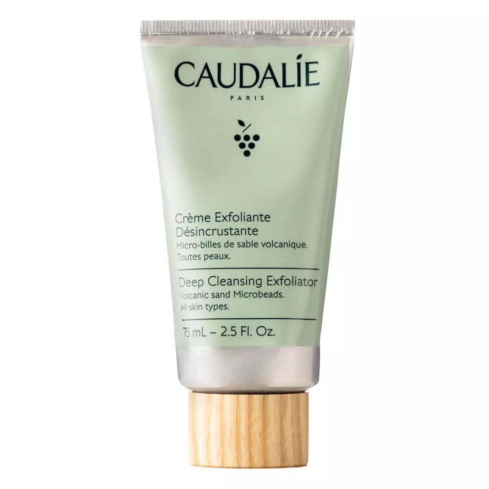 Caudalie - Deep Cleansing Exfoliator - Отшелушивающий крем для глубокого очищения кожи - 75ml