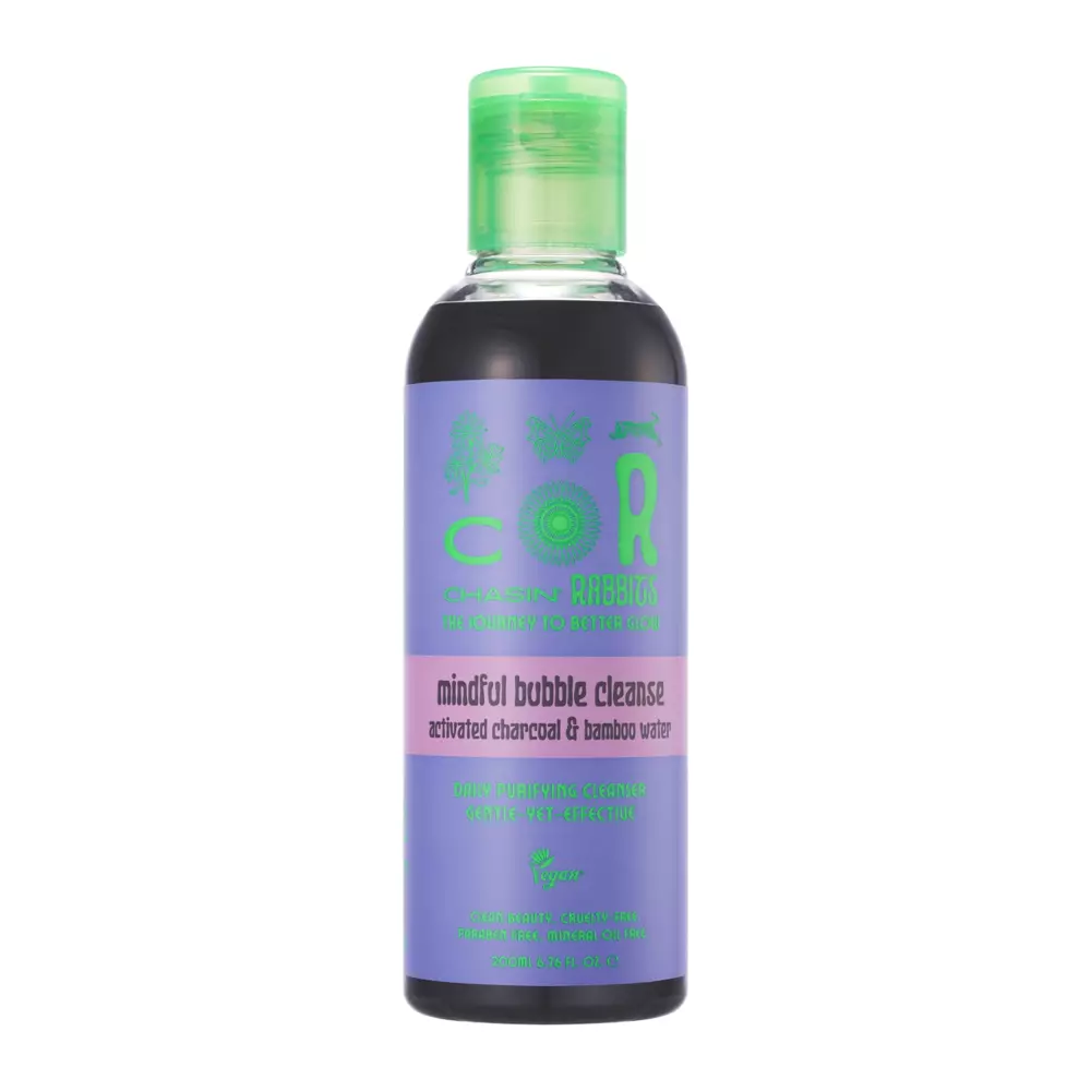 Chasin' Rabbits - Mindful Bubble Cleanse - Эмульсия для умывания с активированным углем - 200ml