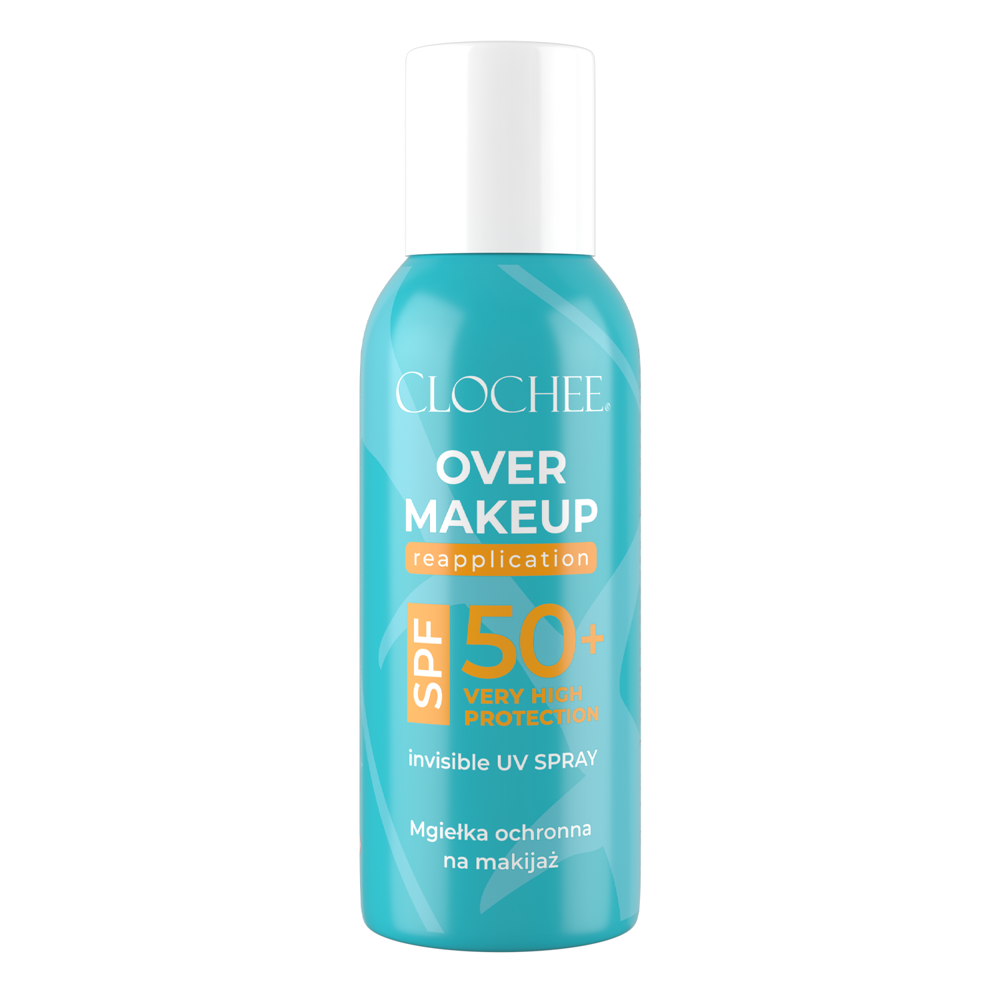 Clochee - Over Makeup Reapplication SPF50 - Солнцезащитный спрей для нанесения поверх макияжа - 75ml