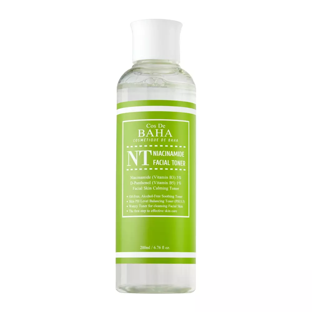 Cos De BAHA - NT Niacinamide Facial Toner - Тонер с ниацинамидом - 200ml