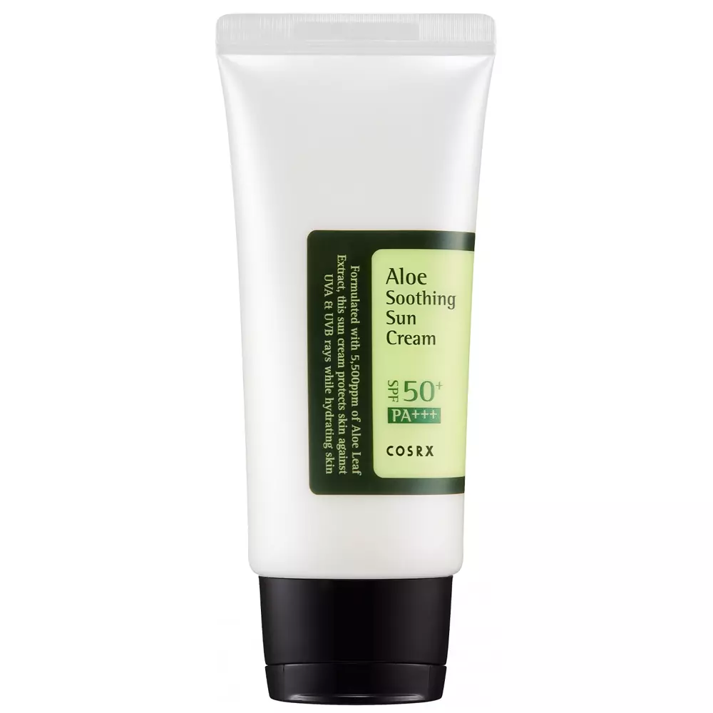 Cosrx - Aloe Soothing Sun Cream - Увлажняющий крем с солнцезащитным фильтром SPF 50+/PA+++ - 50ml