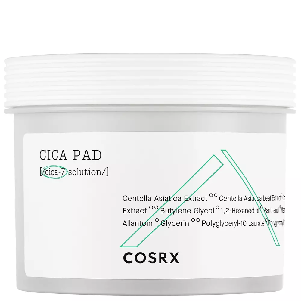 Cosrx - Многофункциональные тонизирующие спонжи с комплексом CICA-7 - Pure Fit Cica Pad - 90шт.