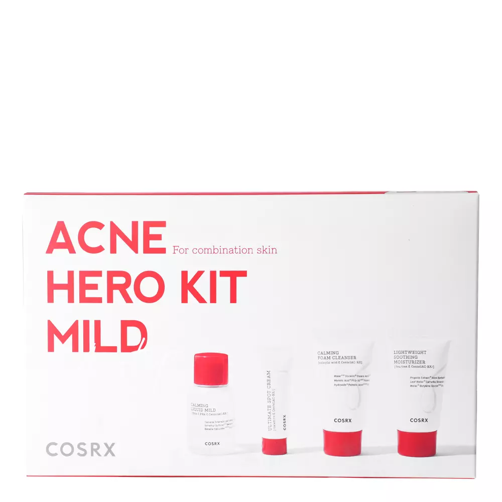 Cosrx - Набор для ухода за проблемной кожей лица - AC Collection Trial Kit - Mild