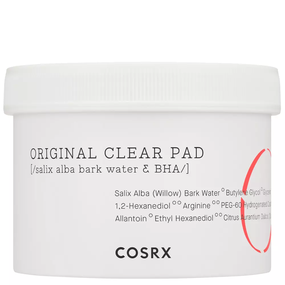 Cosrx - One Step Original Clear Pad - Очищающие пилинг-диски для проблемной кожи - 70шт.