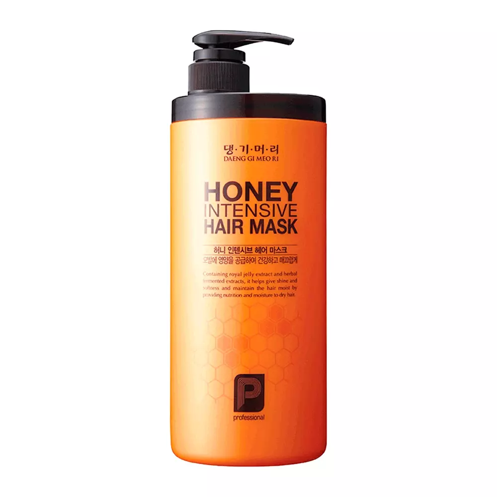 Daeng Gi Meo Ri - Honey Intensive Hair Mask - Питательная медовая маска для поврежденных волос - 1000ml