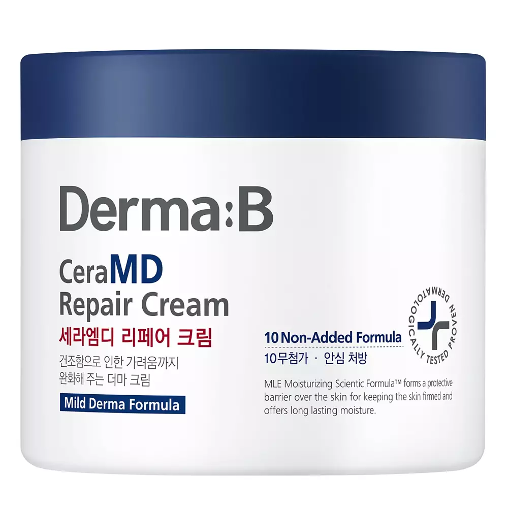 Derma:B - CeraMD Repair Cream - Регенерирующий крем для очень сухой и чувствительной кожи - 430ml