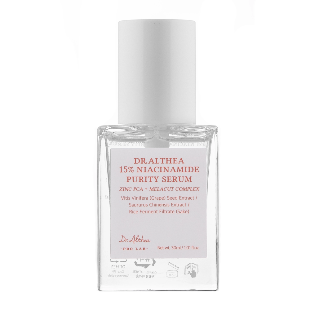 Dr. Althea - 15% Niacinamide Purity Serum - Сыворотка с ниацинамидом - 30ml