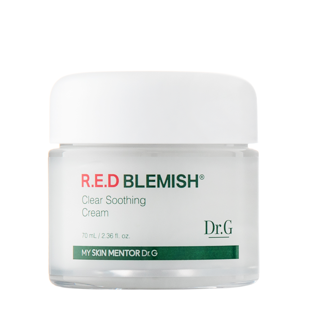 Dr.G - Red Blemish Clear Soothing Cream - Успокаивающий крем для лица - 70ml