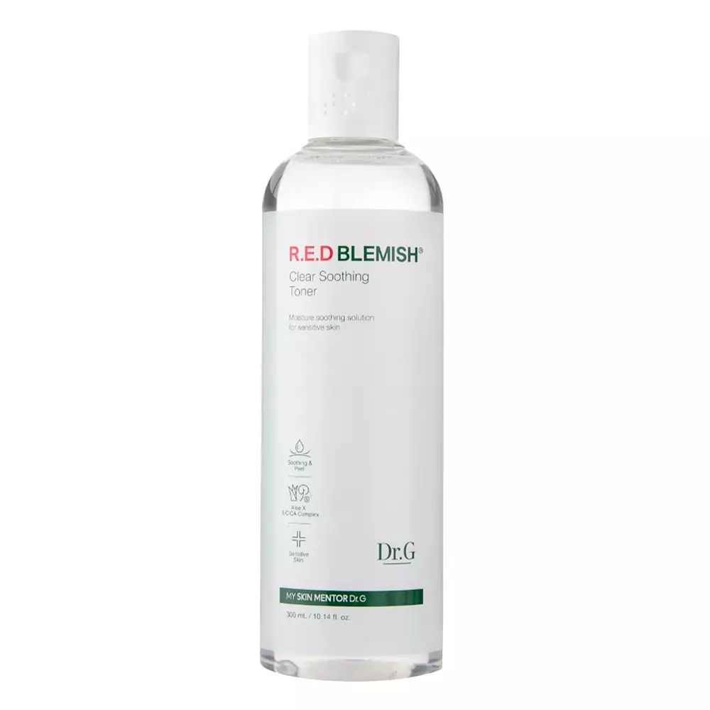 Dr.G - Red Blemish Clear Soothing Toner - Успокаивающий тонер для лица - 300ml