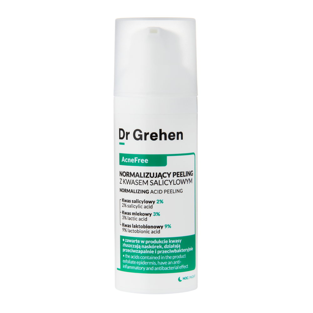 Dr Grehen - AcneFree - Normalizing Acid Peeling - Нормализующий пилинг с салициловой кислотой - 50ml