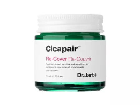 Dr.Jart + - Cicapair Re-Cover Cream SPF 40/PA++ -  Крем от покраснений на лице
