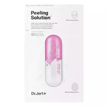 Dr. Jart+ - Dermask Ultra Jet Peeling Solution - Двухфазная тканевая маска для лица - 27g