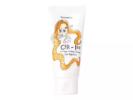 ELIZAVECCA Hair Care Milky Piggy Collagen Ceramide Coating Protein Treatment Cer-100 - Восстанавливающая маска для волос с коллагеном и церамидами
