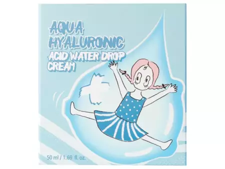 Elizavecca - Aqua Hyaluronic Acid Water Drop Cream - Увлажняющий крем с гиалуроновой кислотой - 50ml