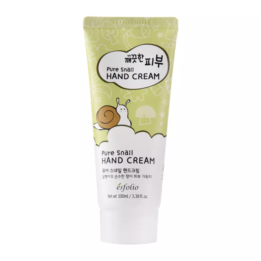 Esfolio - Pure Skin Pure Snail Hand Cream - Крем для рук со слизью улитки - 100ml