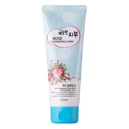 Esfolio - Rose Cleansing Foam - Пенка для умывания лица - 150g