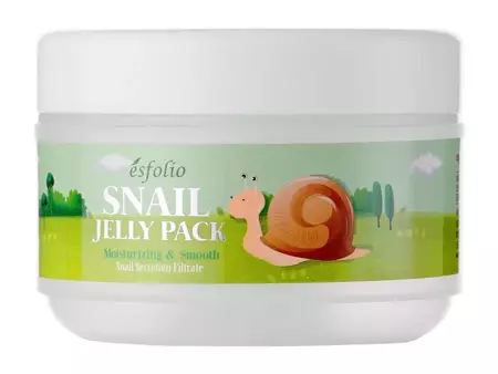 Esfolio - Snail Jelly Pack - Ночная гель-маска с фильтратом слизи улитки - 100g