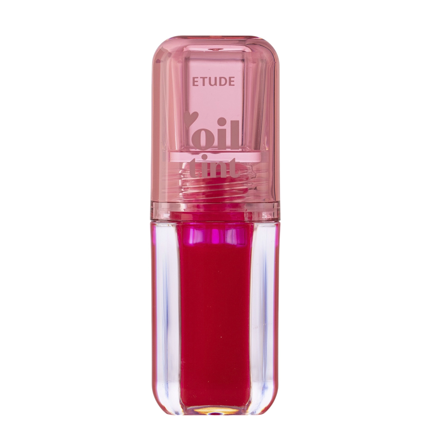 Etude House - Dear Darling Oil Tint - Масло для губ с пигментом - 03 Neon Pink - 4,2g