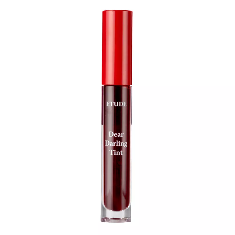 Etude House - Dear Darling Water Gel Tint - Водянисто-гелевый тинт для губ - #PK002 Plum Red - 5g