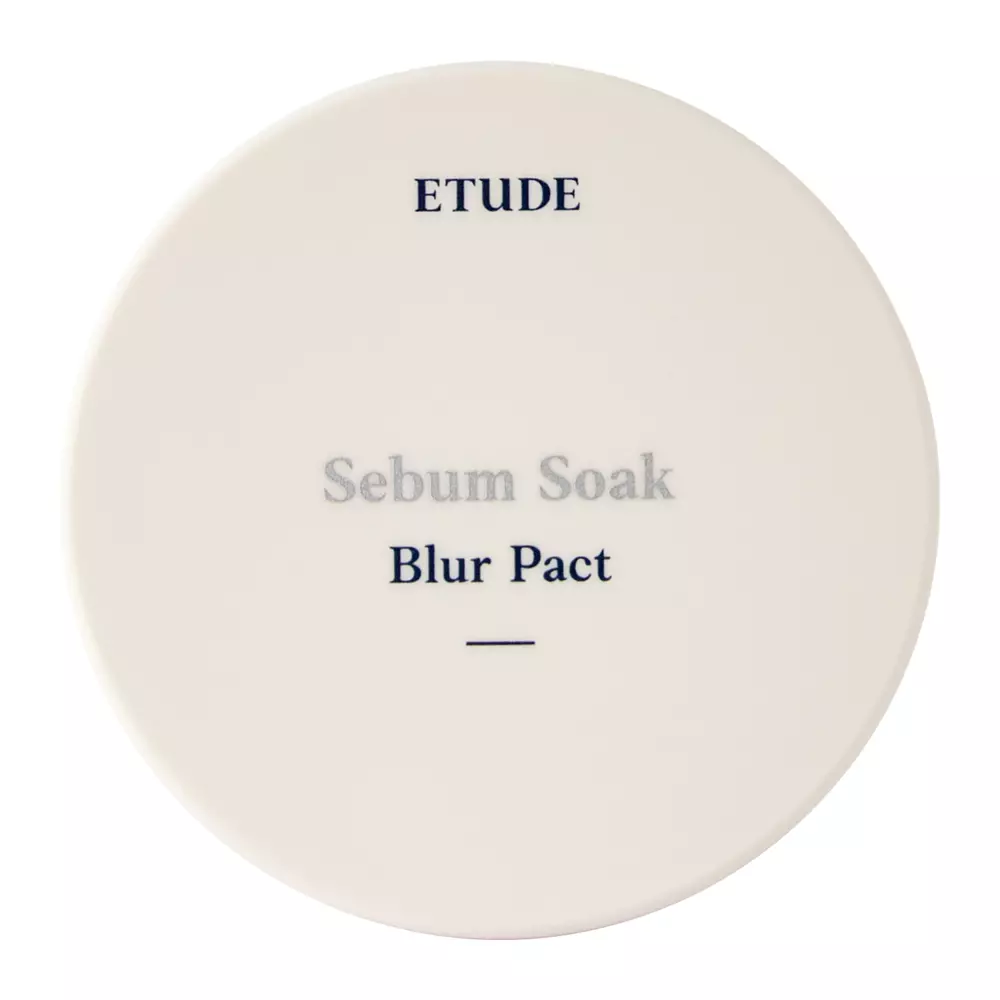 Etude House - Sebum Soak Blur Pact - Разглаживающая пудра для лица - 9g