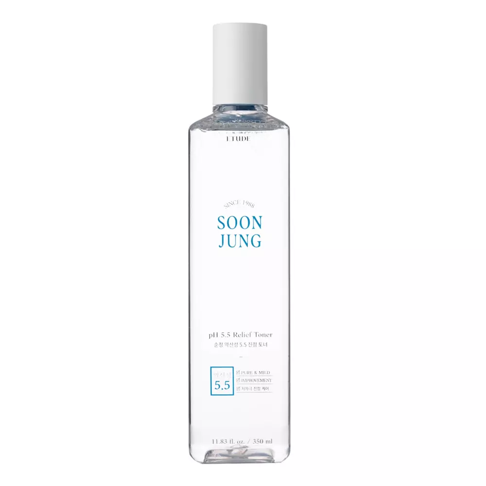 Etude House - SoonJung PH 5.5 Relief Toner - Успокаивающий тоник для лица - 350ml