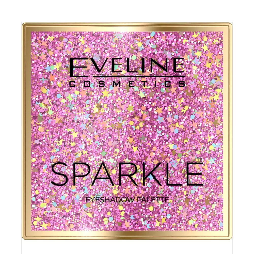 Eveline Cosmetics - Eyeshadow Palette - Sparkle - Палетка 9 теней для век - 19,8g