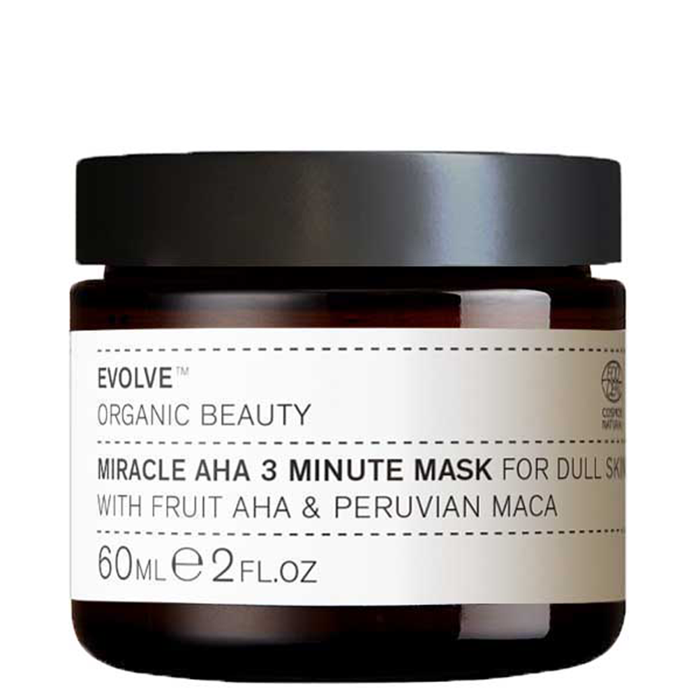 Evolve Organic Beauty - Miracle Mask - Органическая маска для лица с натуральными фруктовыми кислотами - 60ml