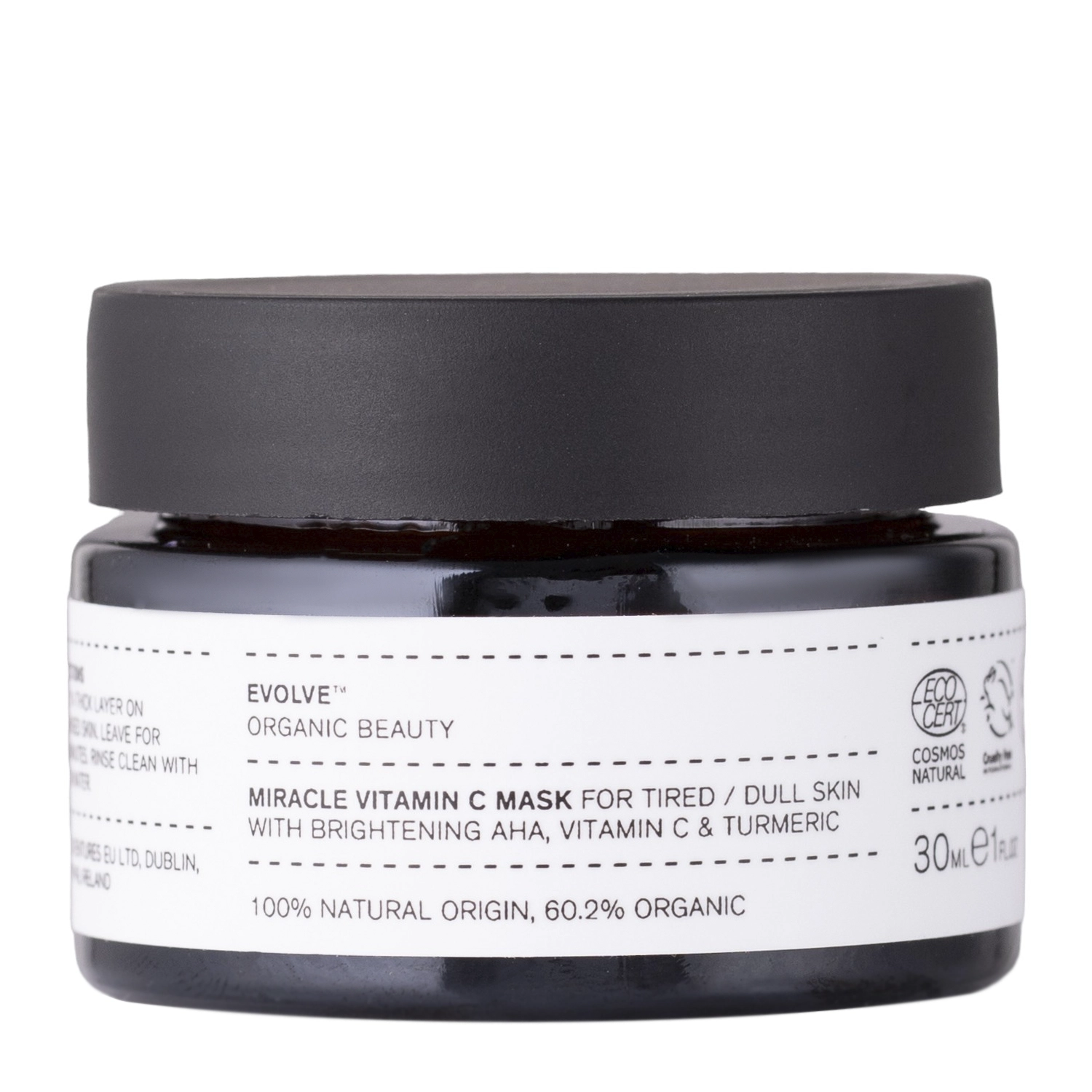 Evolve Organic Beauty - Miracle Vitamin C Mask - Осветляющая маска для лица с витамином С - 30ml