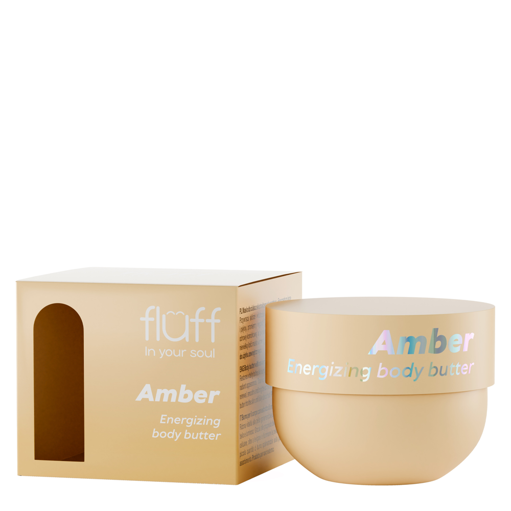 Fluff - Amber - Energizing Body Butter - Восстанавливающий баттер для тела с янтарем - 150ml