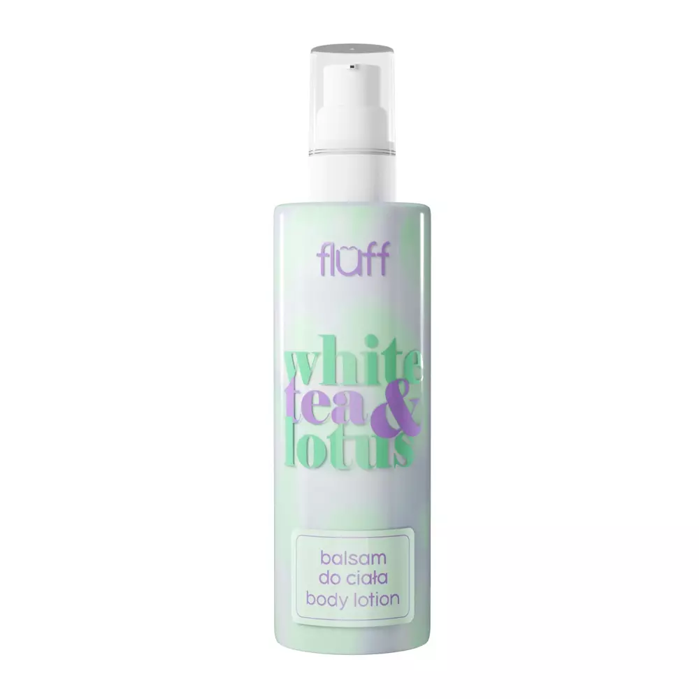 Fluff - Body Lotion - White Tea & Lotus - Лосьон для тела с ароматом белого чая и лотоса - 160ml