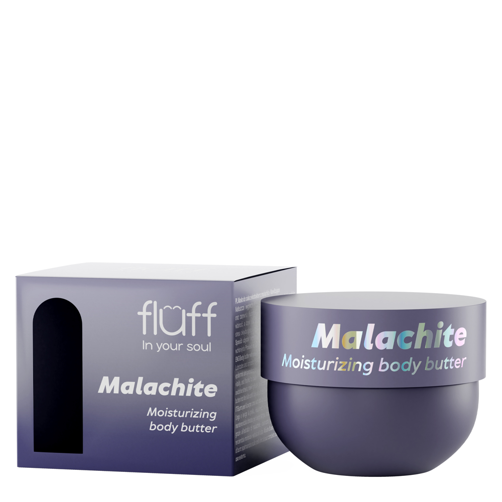 Fluff - Malachite - Moisturizing Body Butter - Увлажняющий баттер для тела с экстрактом малахита - 150ml