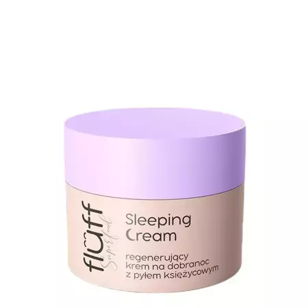 Fluff - Superfood - Sleeping Cream - Регенерирующий ночной крем для лица с лунной пылью - 50ml