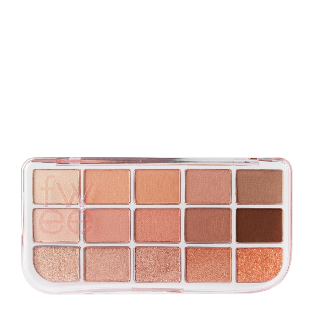 Fwee - More Mood Eyeshadow Palette - Палетка теней для век - 02 More Than Coral - 11,5g