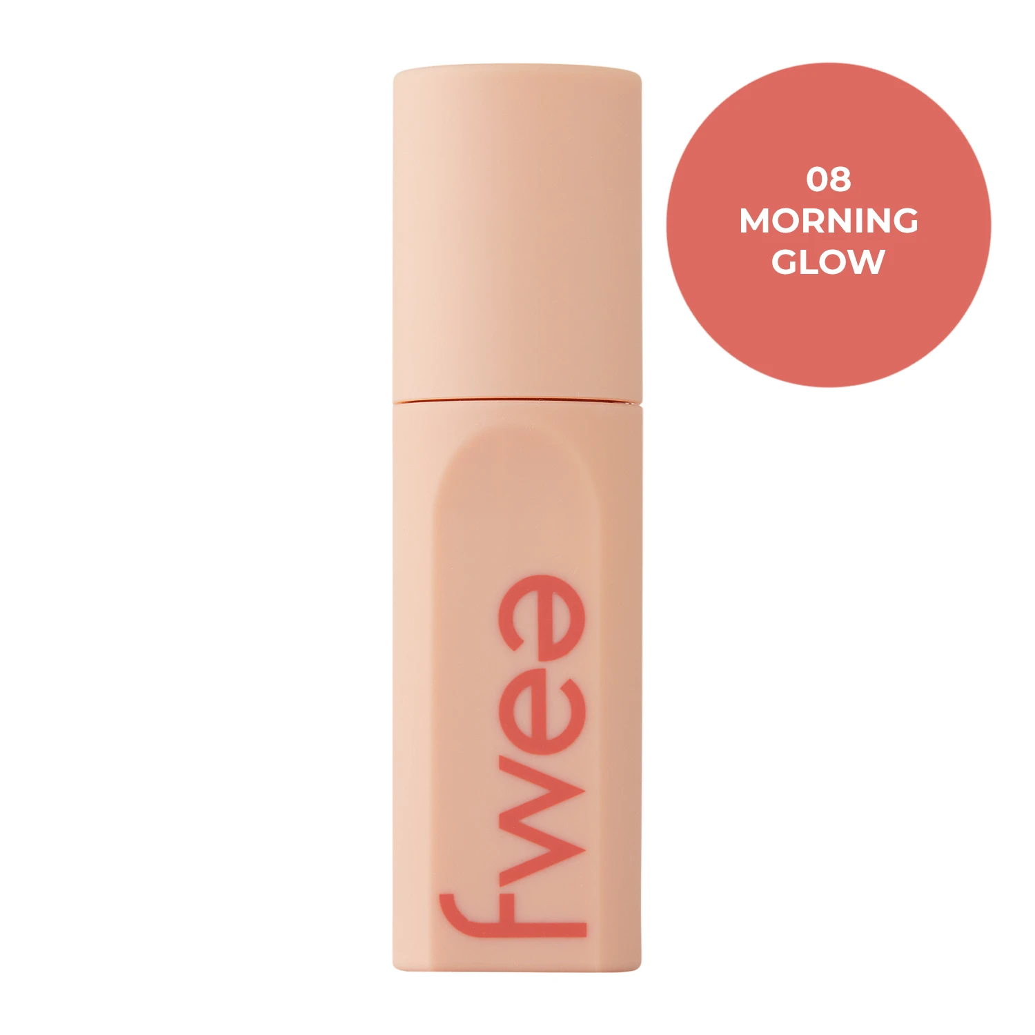 Fwee - Tint Suede - Бархатный тинт для губ - 08 Morning Glow - 5g