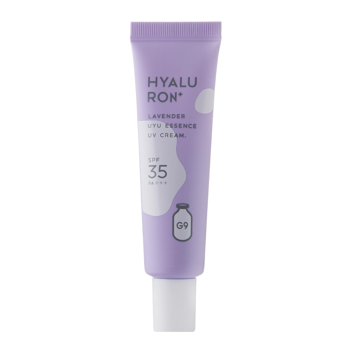 G9Skin - UYU Essence UV Cream Hyaluron Lavender SPF35/PA++ - Увлажняющий тонирующий крем с фильтрами - 40g