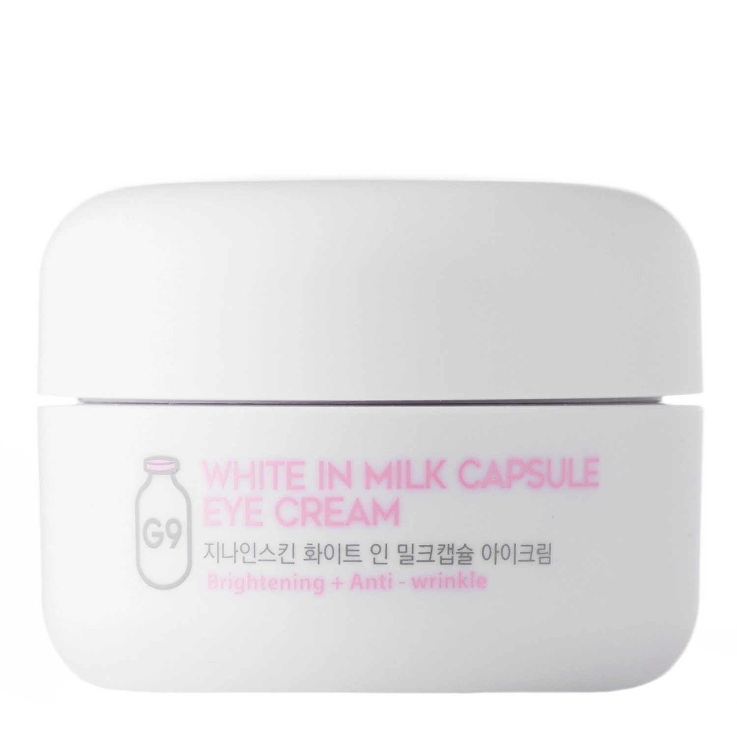 G9Skin - White In Milk Capsule Eye Cream - Осветляющий крем под глаза - 30g