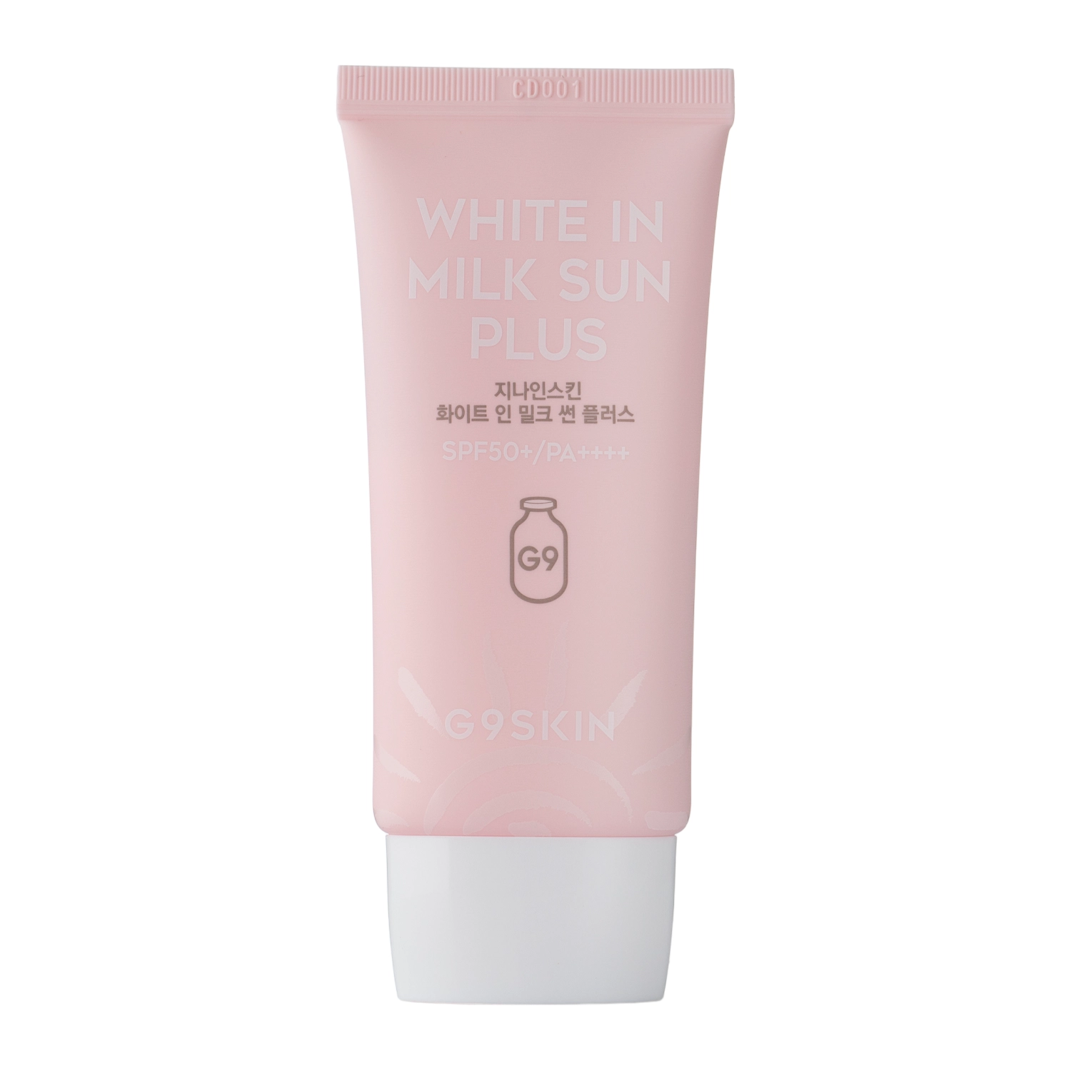 G9Skin - White In Milk Sun Plus SPF50+/PA++++ - Питательный солнцезащитный крем для лица - 40ml