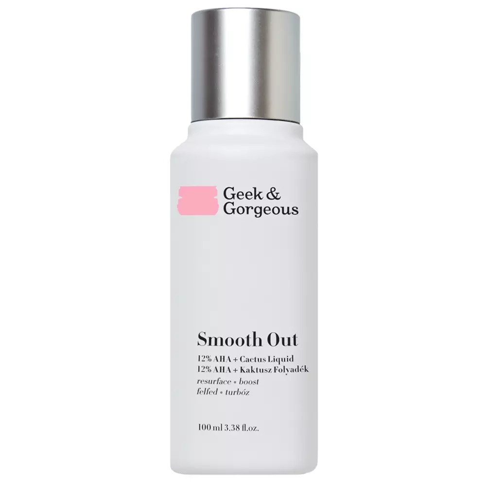 Geek & Gorgeous - Эксфолиант с гликолевой и молочной кислотами 12% - Smooth Out - 100ml