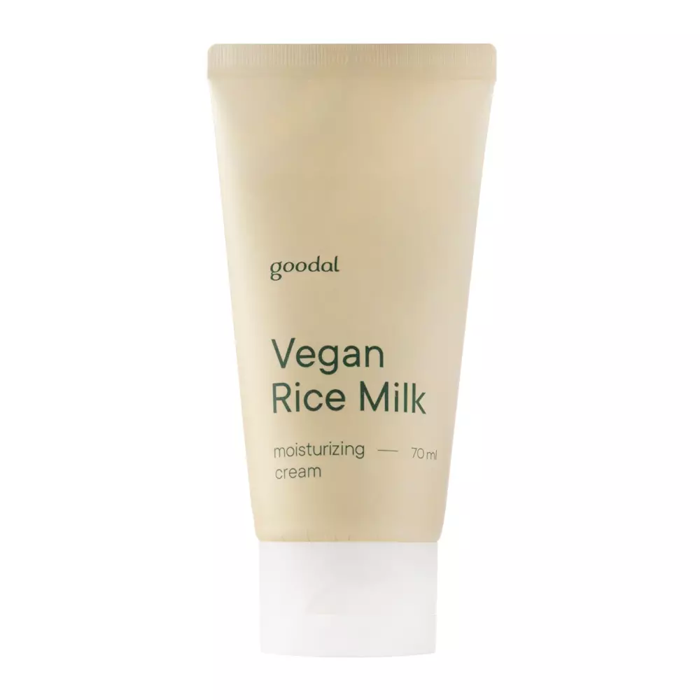 Goodal - Веганский увлажняющий крем для лица - Vegan Rice Milk Moisturizing Cream - 70ml