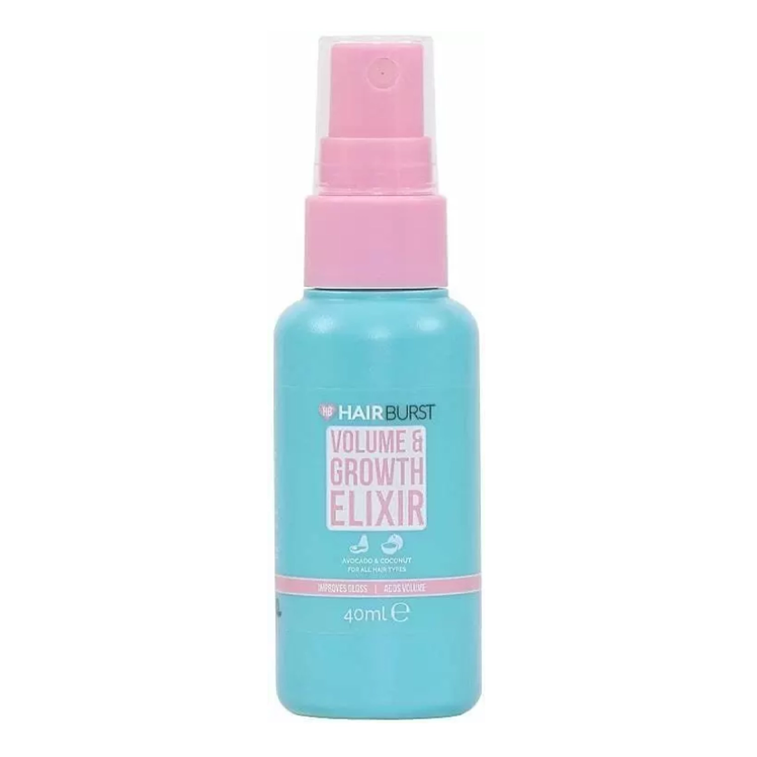 Hairburst - Elixir Volume & Growth Spray - Спрей для увеличения объема и роста волос - Mini - 40ml 