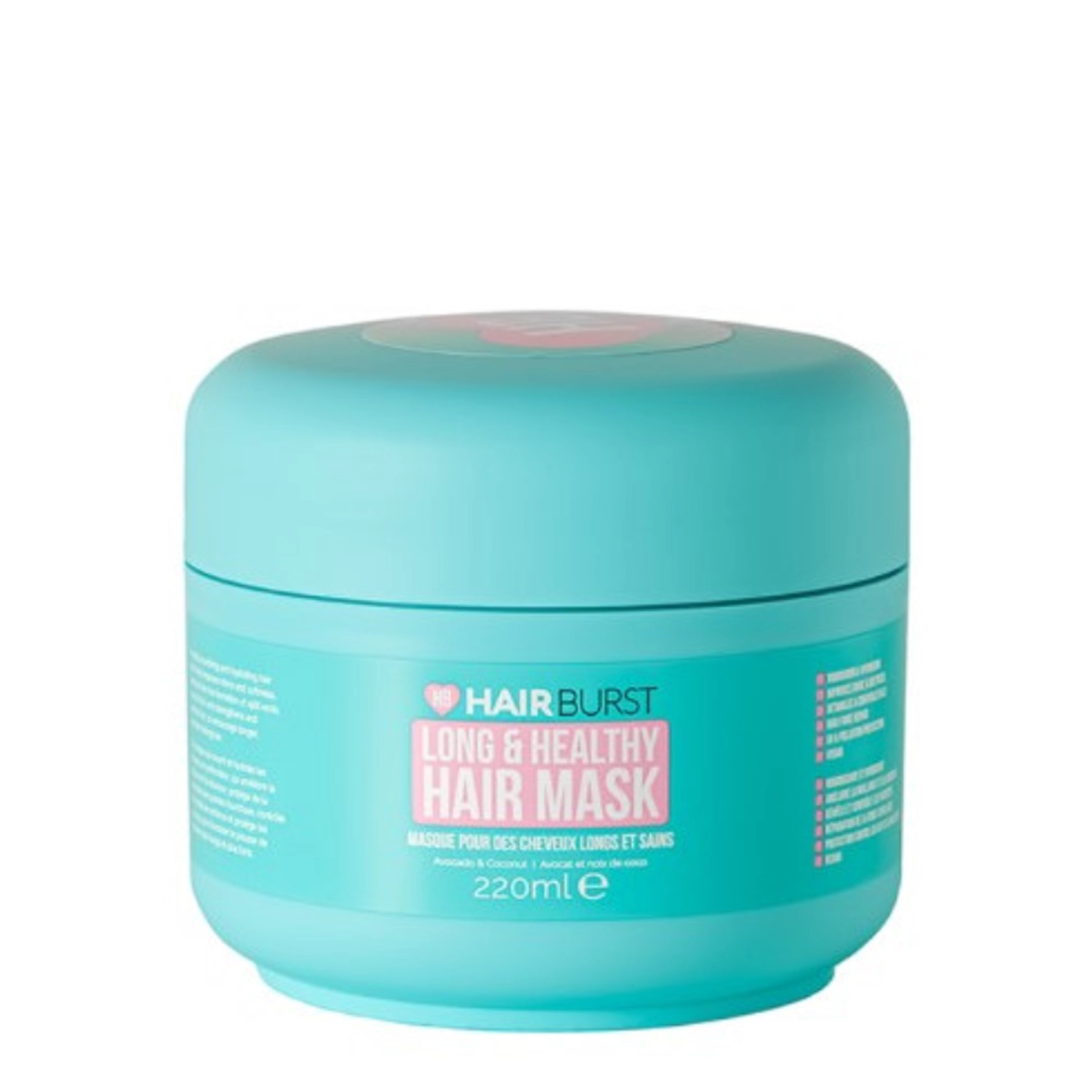 Hairburst - Long & Healthy Hair Mask - Питательная маска для волос - 220ml