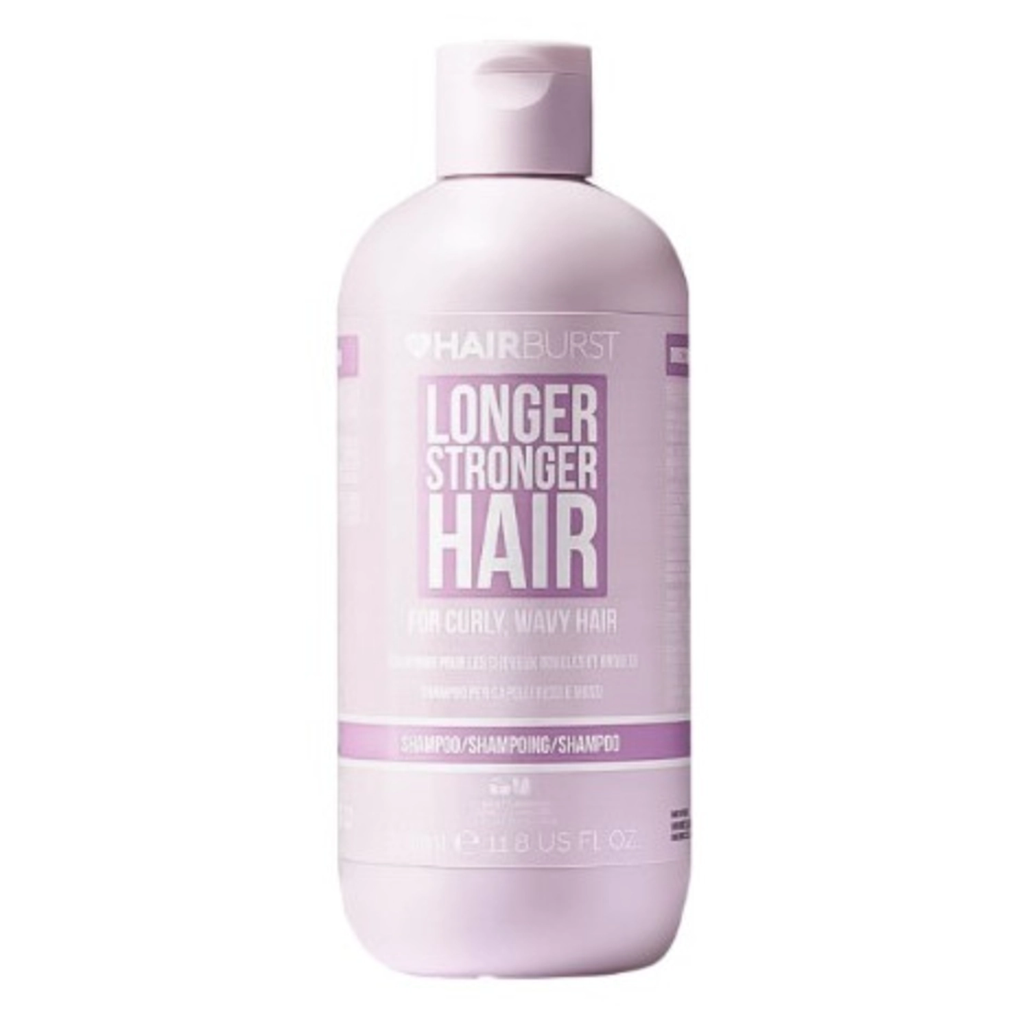 Hairburst - Longer Stronger Hair Shampoo for Curly Wavy Hair - Шампунь для кудрявых и вьющихся волос - 350ml