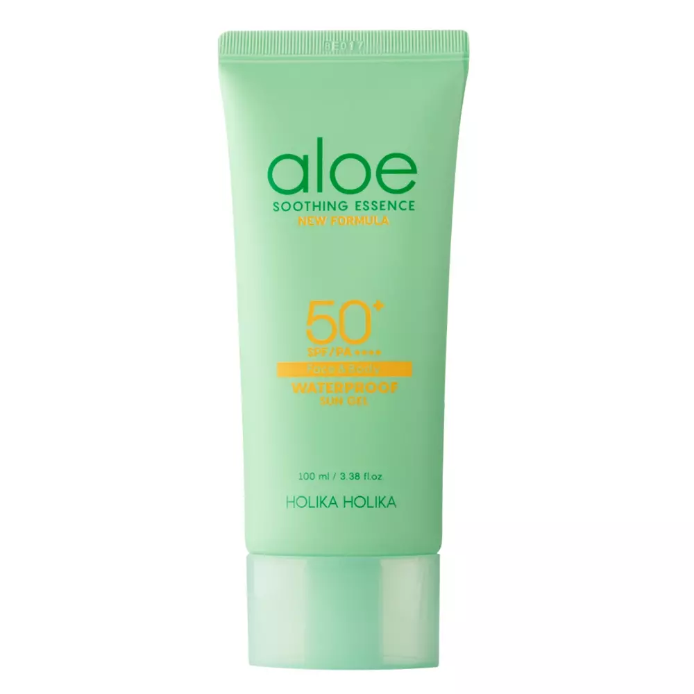 Holika Holika - Aloe Waterproof Sun Cream SPF50/PA++++ - Успокаивающий солнцезащитный крем - 100ml