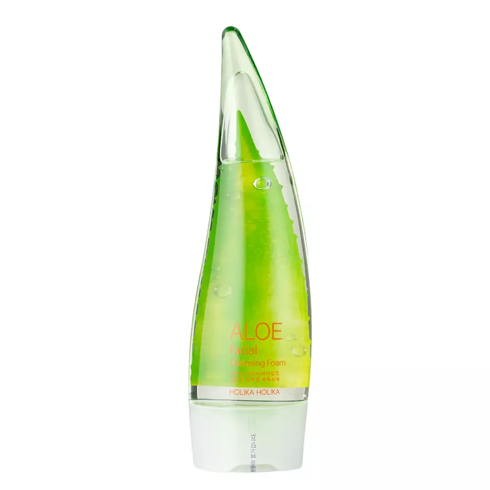 Holika Holika - Очищающая пенка для лица с алоэ - Aloe Facial Cleansing Foam - 150ml