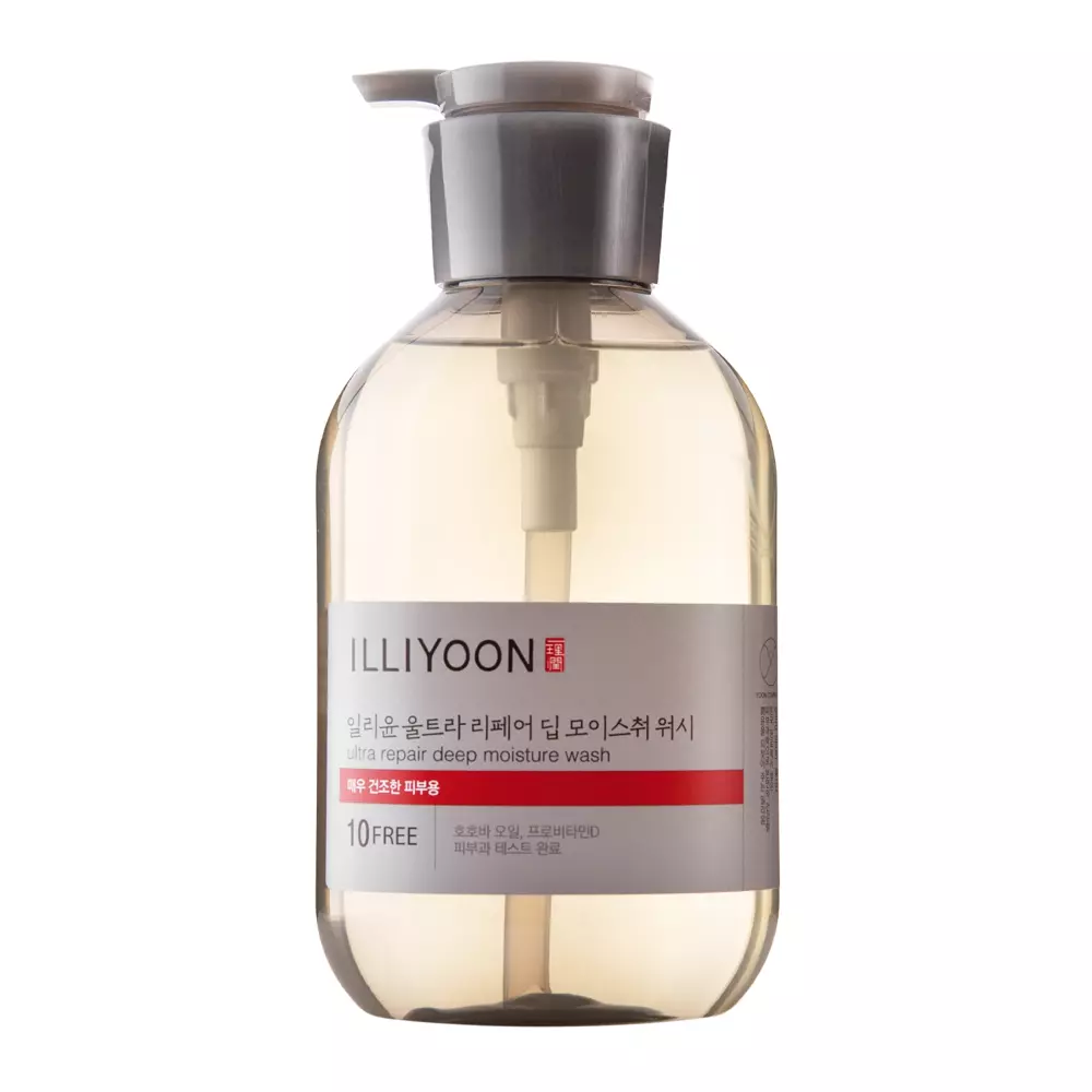 ILLIYOON - Ultra Repair Deep Moisture Wash - Увлажняющее масло для мытья тела с пантенолом - 500ml