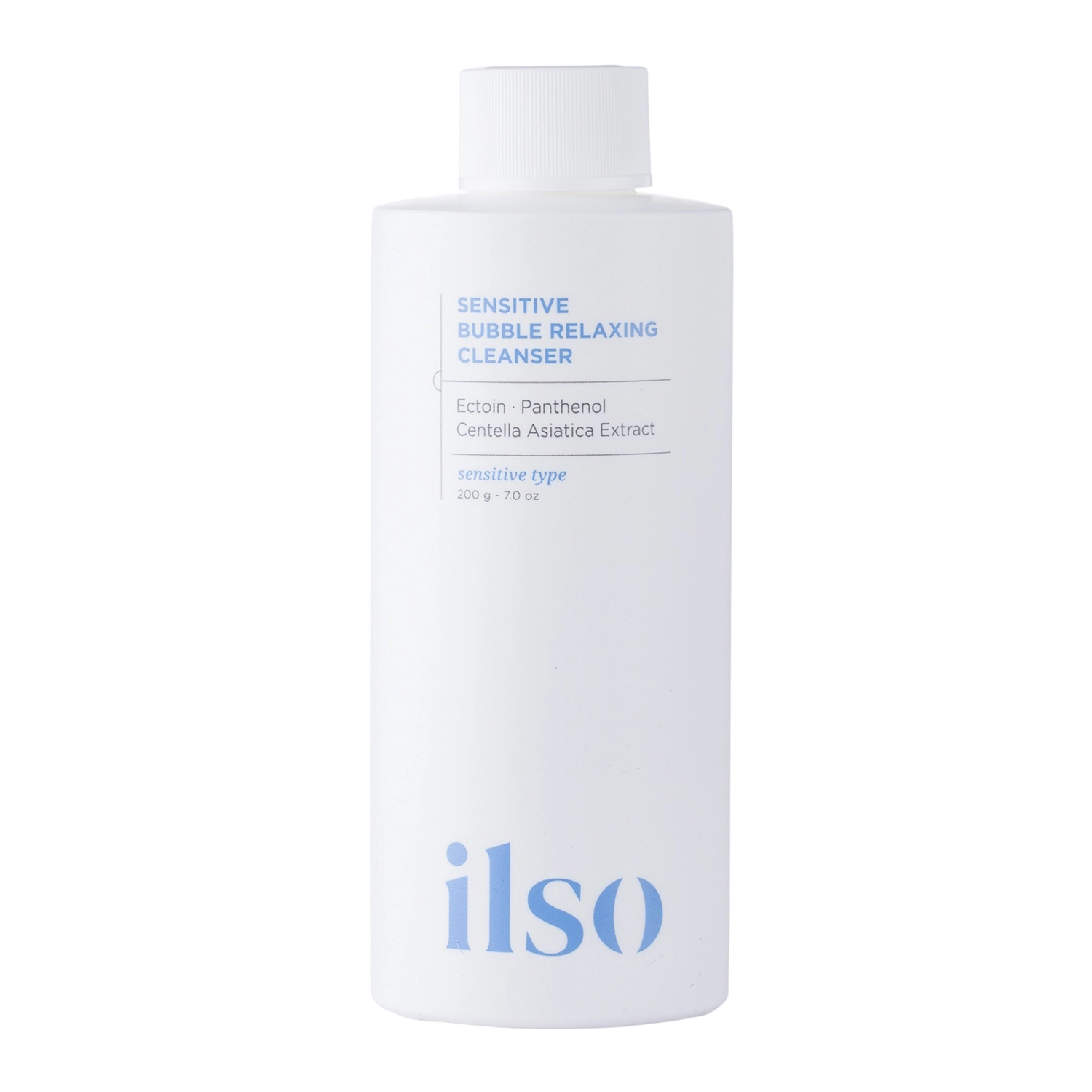 Ilso - Sensitive Bubble Relaxing Cleanser - Увлажняющий гель для умывания лица - 200g