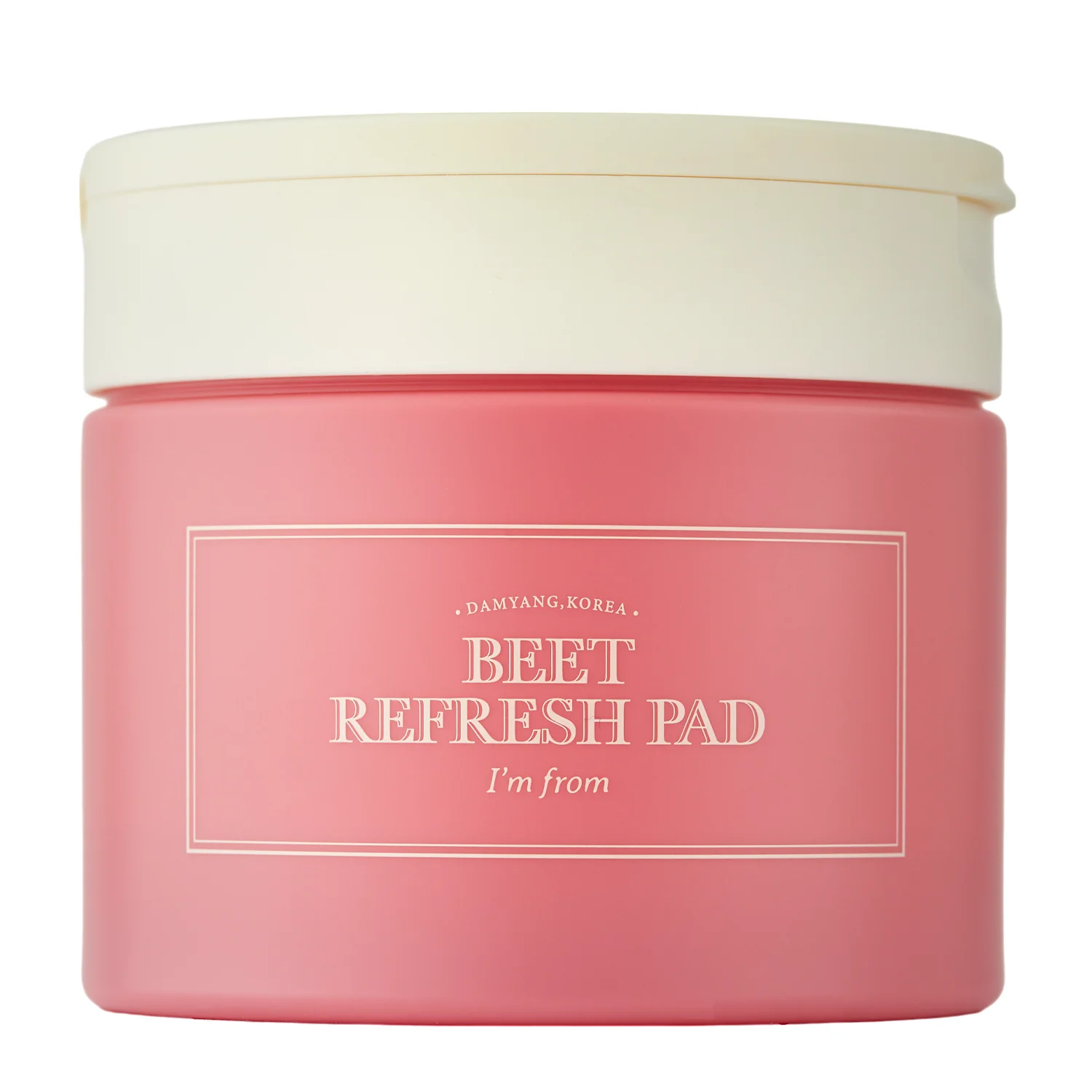 I'm From - Beet Refresh Pad - Увлажняющие пэды для лица с экстрактом свеклы - 260ml