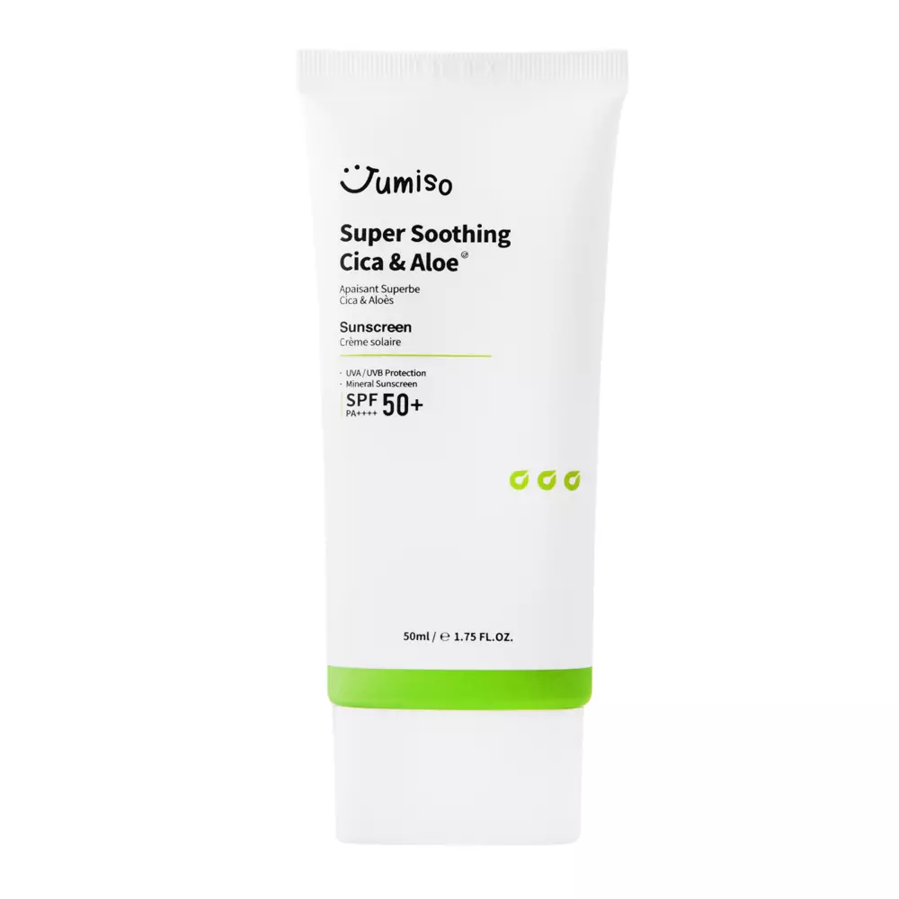 Jumiso - Super Soothing Cica & Aloe Sunscreen SPF50+ PA++++ - Успокаивающий солнцезащитный крем - 50ml